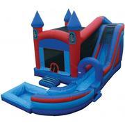 Jump and Splash Castle with Pool